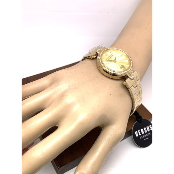 Versus by Versace Women's Watch VSPCI5421 Quartz Gold Stainless Steel 34mm - Picture 5 of 14